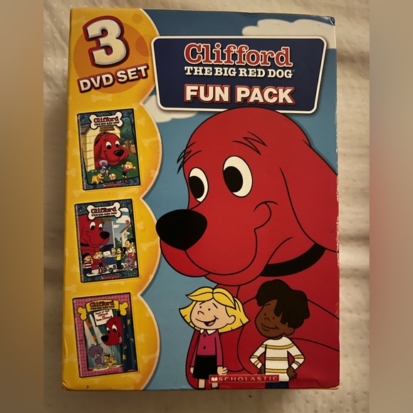 5 DVDs - Clifford and the Red Dog, Fraggle Rock and Dr. Seuss - Picture 1 of 4